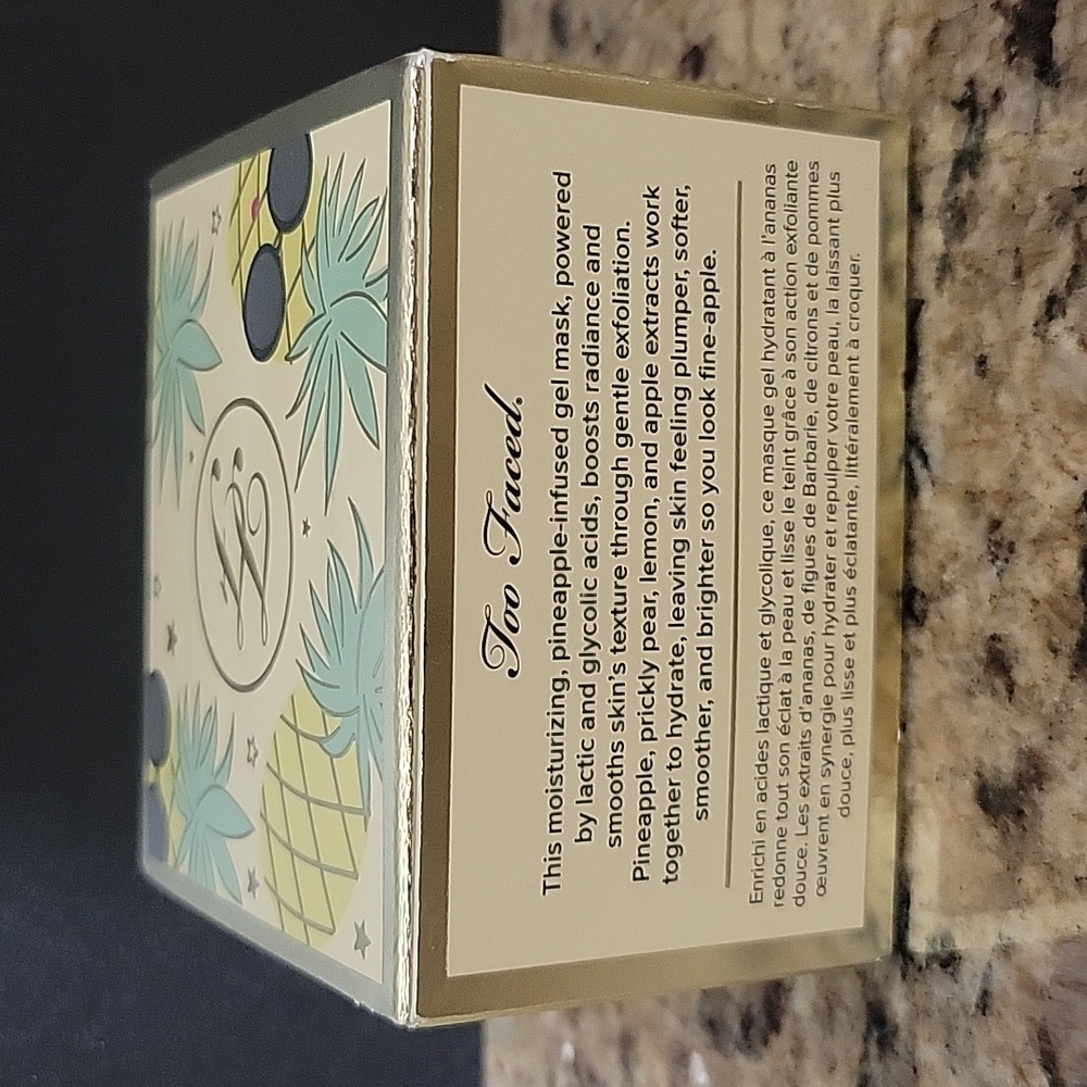 *HP* NEW Too Faced Pineapple Glow Mask - Picture 2 of 4